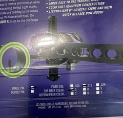 🏹 Spot Hogg Fast Eddie XL Single Pin .019 Right-Handed Bow Sight 🎯