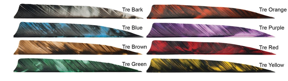 GATEWAY 2″ Razor Feathers,Right Wing 12 pk Tre Bark New