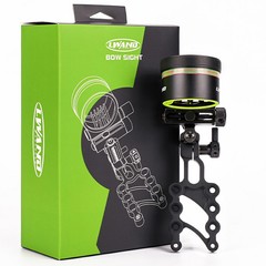 Archery 5 Pin Bow Sight 0.019″ Pin 4X 6X 8X Lens Adjustable Compound Bow Hunting