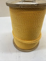 1/4 InchX600 FT Polypropylene Rope 71690 Yellow Made In Vietnam
