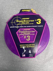 Aerobie Sharp Shooter #3 Golf Disc – Precision Putter & Approach | New! Purple