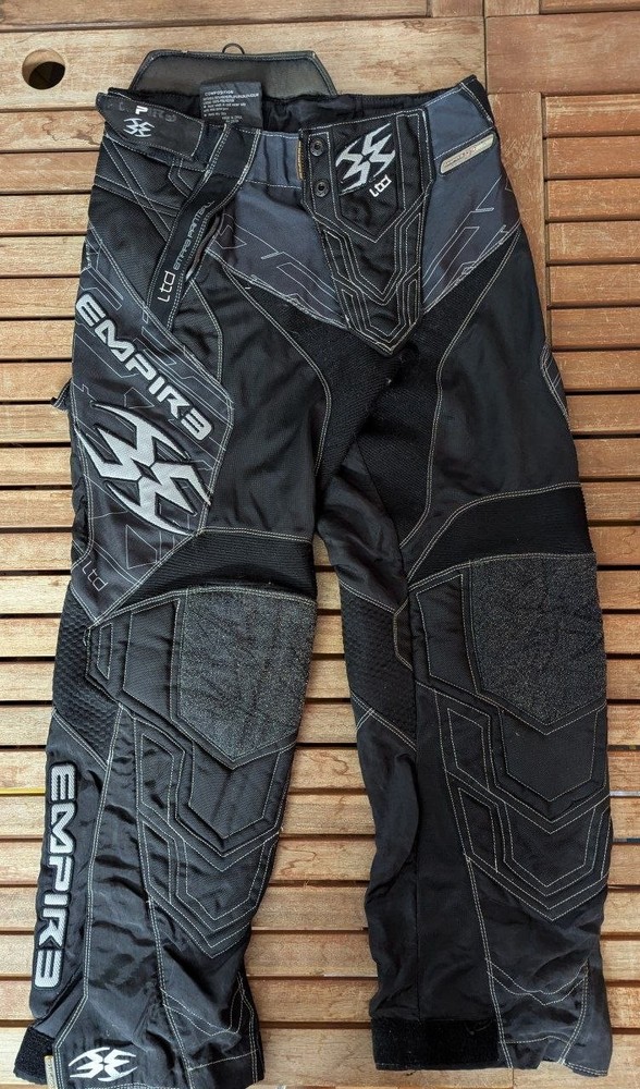 Empire LTD Paintball Long Pants Black Gray Adult SM 28-34 SR