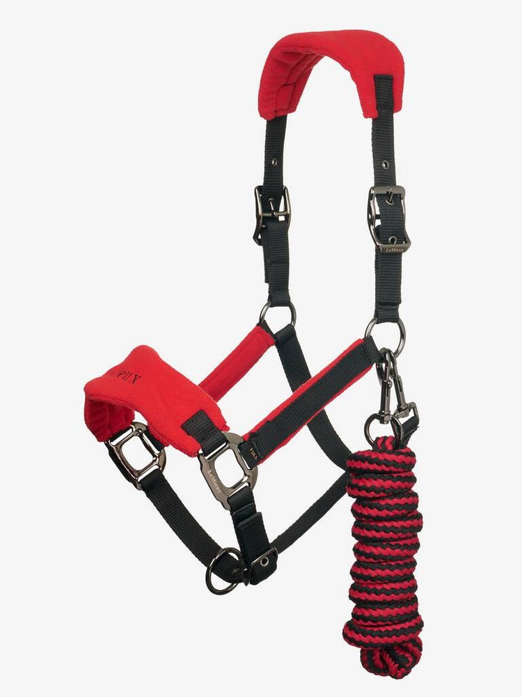 LeMieux Vogue Headcollar & Leadrope – Chilli