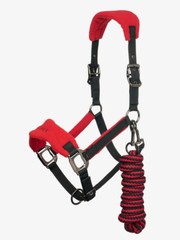 LeMieux Vogue Headcollar & Leadrope – Chilli