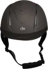 Ovation OV Deluxe Schooler Riding Helmet Adjustable Dark Gray M/L Equestrian