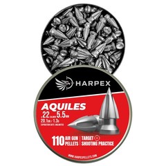 Harpex Aquiles .22 Cal Airgun Pellets – 20.1 Grain Pointed Arrow Head Design …