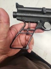 Vintage Crosman Silhouette Sport SSP-250 Air Pistol, .177 Caliber co2 Pellet #25