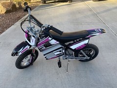 Razor MX350 NEW MODEL graphics kit decals THICK AND HIGH GLOSS