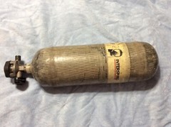 interspiro Air tank 2014 Hydro tested 2019 45 minutes (4500 psi)