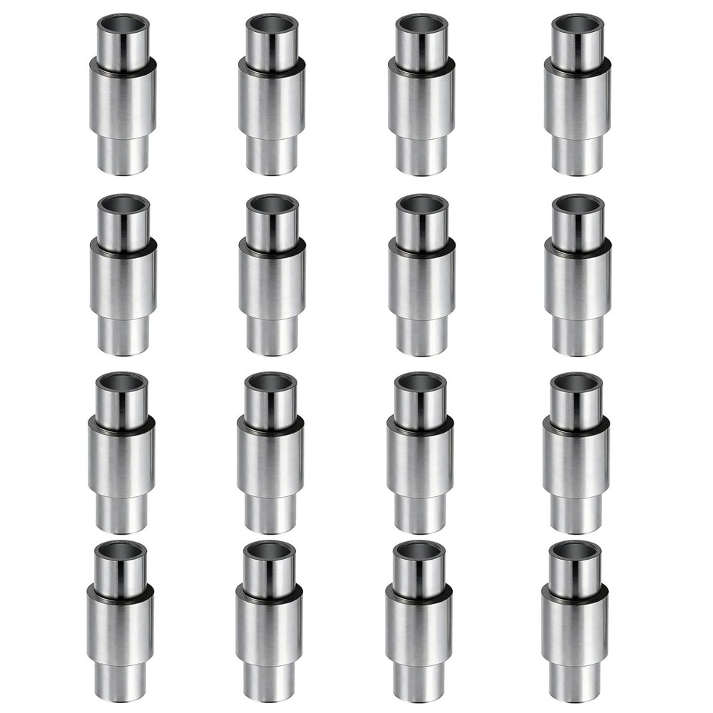 16Pcs Aluminum Skate Bearing Spacers 6mm Axle Speed Spacers for 8mm Bearings