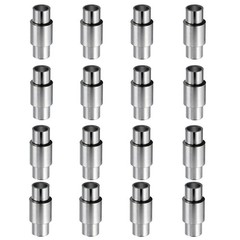 16Pcs Aluminum Skate Bearing Spacers 6mm Axle Speed Spacers for 8mm Bearings