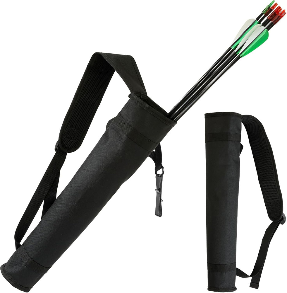 Archery Quiver – Adjustable Back & Hip Arrow Holder for Compound & Recurve Bows