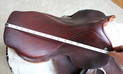 16.5″ Crosby Prix Des Nations English Hunter/Jumper Saddle + Fittings & Cover