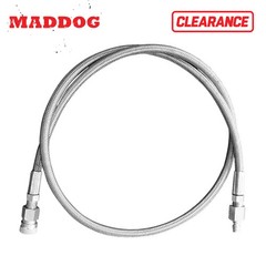 CLEARANCE Maddog Paintball Fill Whip Hose Extension 36″ Stainless Steel 4500 PSI