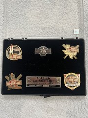 2004 HOUSTON ASTROS 75TH ANNIVERSARY ALL STAR GAME BASEBALL PIN LOT
