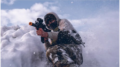 Crosman Game Face TACR91 Full-Auto Electric Airsoft Rifle 200 FPS