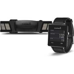 Garmin vívoactive Black Smartwatch Bundle Heart Rate Monitor