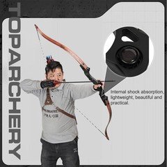 25-60lbs 62» Takedown ILF Recurve Bow Wooden Color Limbs Archery Competition US