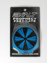 New Exalt Paintball Prophecy & Z2 Feedgate Speed Feed – Hater Cyan Blue