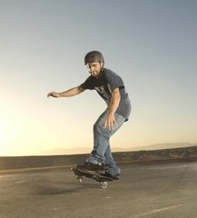 RipStik Caster Board Classic Collection, 2 Wheel Skateboard with 360 Silver