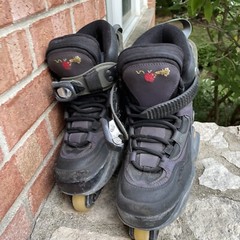 Vintage Pat Lennen K2 Aggressive Inline Skates Blades Skate US Mens 7