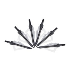 20″ 12pcs Carbon Crossbow Bolts +/or Broadheads Half Moon Nocks OD 8.8mm Hunting