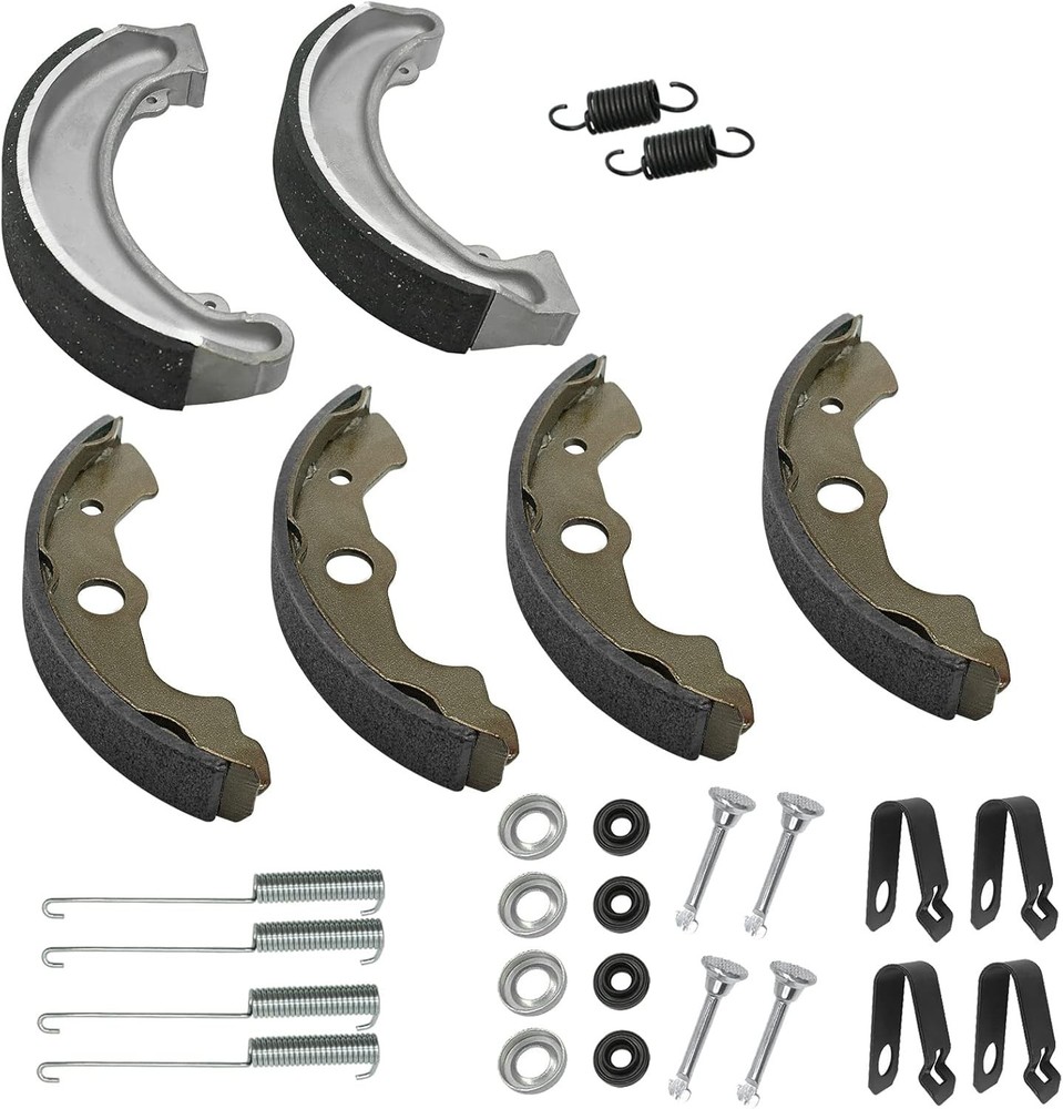 Brake Shoes Kit Front & Rear for Honda Fourtrax 300 4×4 1988-2000 TRX300 TRX3…