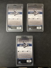 Muzzy Trocar 100gr 3-Blade Fixed Broadheads Archery Hunting – 3 Pack NEW