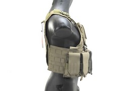 Lancer Tactical CA-305 Body Armor Vest (Tan)