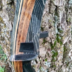 RH PSE Archery Nighthawk Traditional Take-Down Recurve 62″ amo 45lb draw