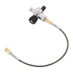 4500PSI High Pressure PCP Fill Station Air Tank Valve Regulator +Hose