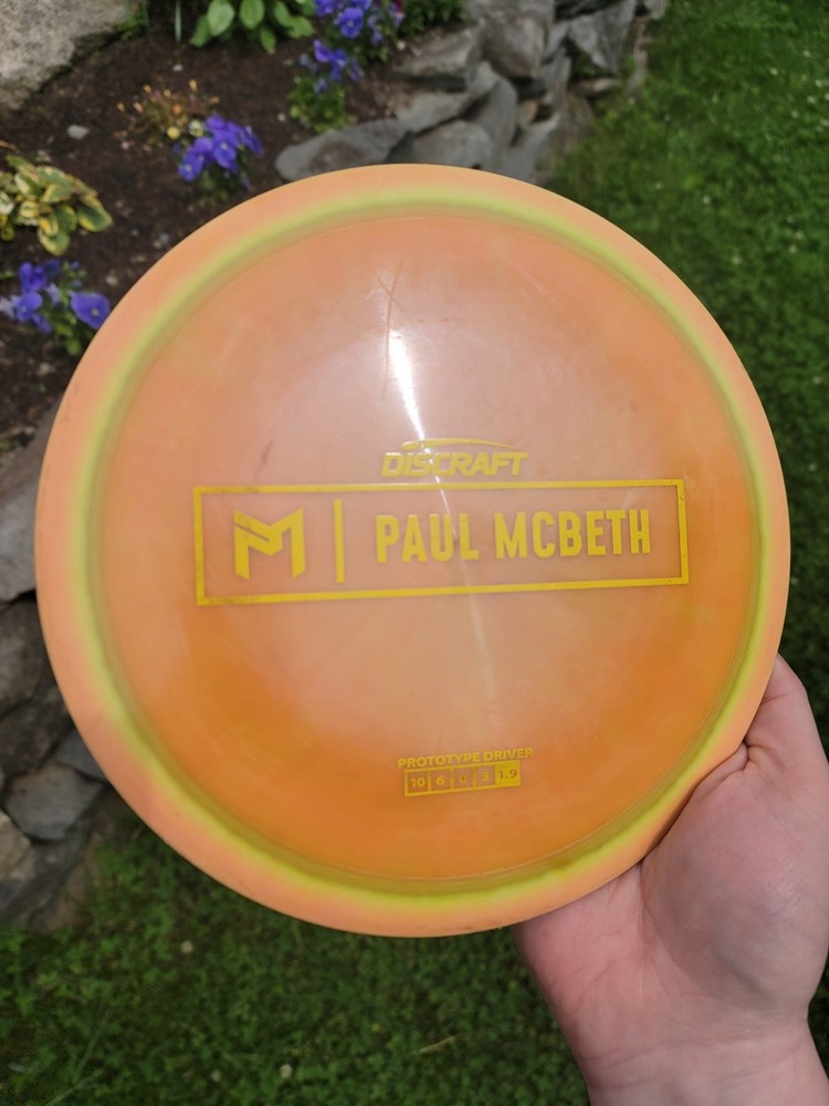 Discraft Paul McBeth Prototype Esp Anax 172g