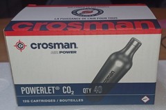 Crosman 23140 CO2 Powerlet Cartridge – 40 Count 12 Grams 12g Airgun Rifle