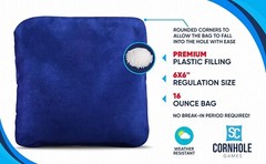 Professional Dual-Sided Cornhole Bags – Tournament-Approved 16oz Stars/Stripes