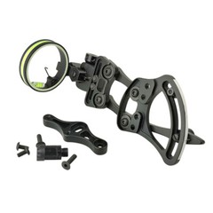 Archery Compound Bow Sight 1 Pin Professional Bow Sight Light Micro Adjustable