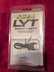 HHA 1 5/8″ 1.625″ Single 1 Pin .010 Green Sight Scope LYT Light Tetra Tournament
