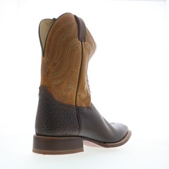 Tony Lama Asher 11″ Square Toe SA2012 Mens Brown Cowboy Western Boots