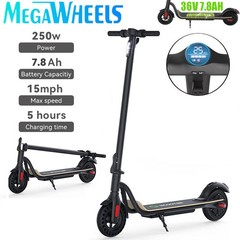 40KM 630W ELECTRIC SCOOTER ADULT LONG RANGE FOLDING ESCOOTER URBAN COMMUTER