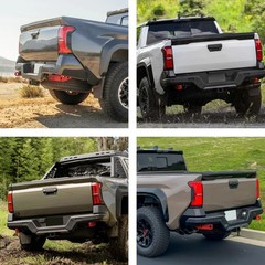Rear Recovery Points for 2024-2026 Toyota Tacoma, PT989-35245-03 (Red)