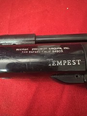 Beeman Tempest Air Pistol by Webley and Scott LTD Works Great E517