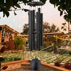 ASTARIN 45 in Memorial Wind Chimes Large with 6 Heavy Tubes, Large Deep Tone …