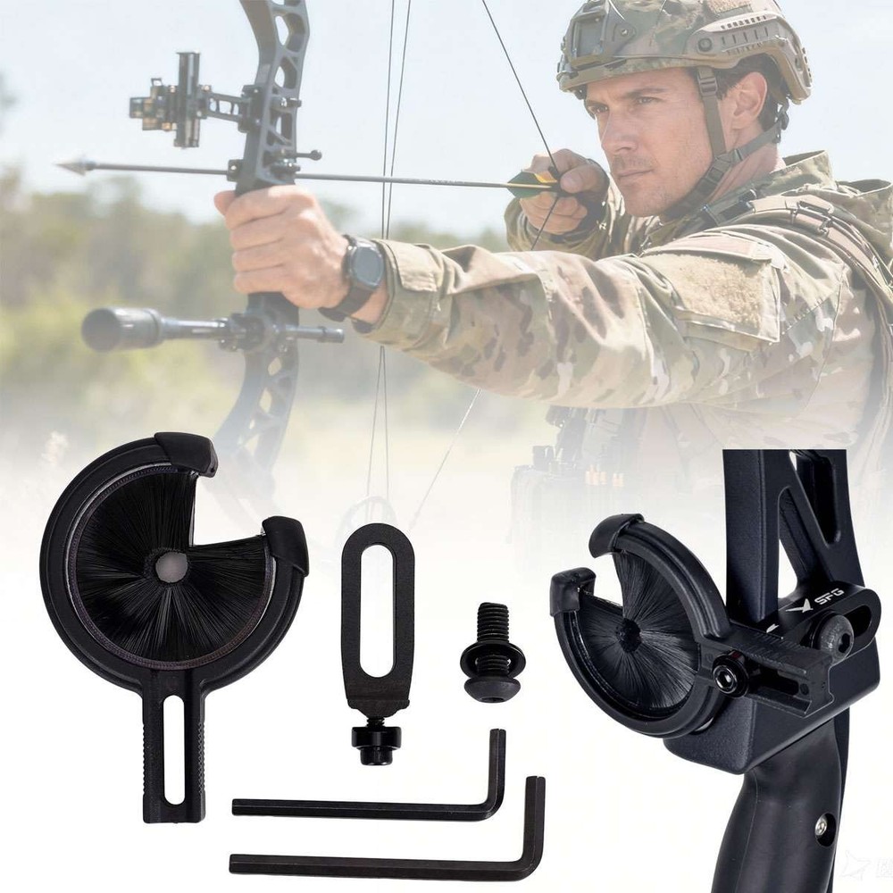 Archery Arrow Rest Brush Compound Recurve Bow Hunting Left Right Hand Shooting
