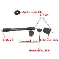 6″ 8″ 10» 12» 15″ Carbon Stabilizer Balance Bar Rod Damper Compound Bow Shoot