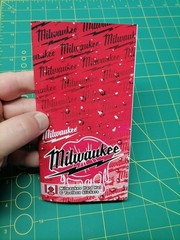Milwaukee Hard Hat & Toolbox Sticker Pack – 30+ Waterproof Vinyl Stickers