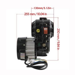Rear Axle Kit 48V 1000W Electric Differential Motor Assembly For Go Kart Buggy