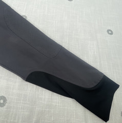 Dover Saddlery Gray Wellesley Tech Knee-Patch Riding Breeches Womens Sz 34 NEW