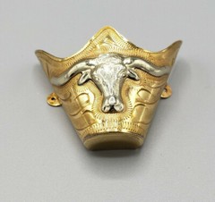 WESTERN COWBOY BOOT TIPS Pair – Long Horn Flat Tips