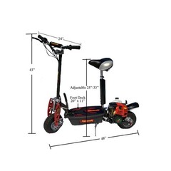 New 2026 BLaze 49cc 4-Stroke Gas Motor Scooter. On/Offroad No Mixing Gas