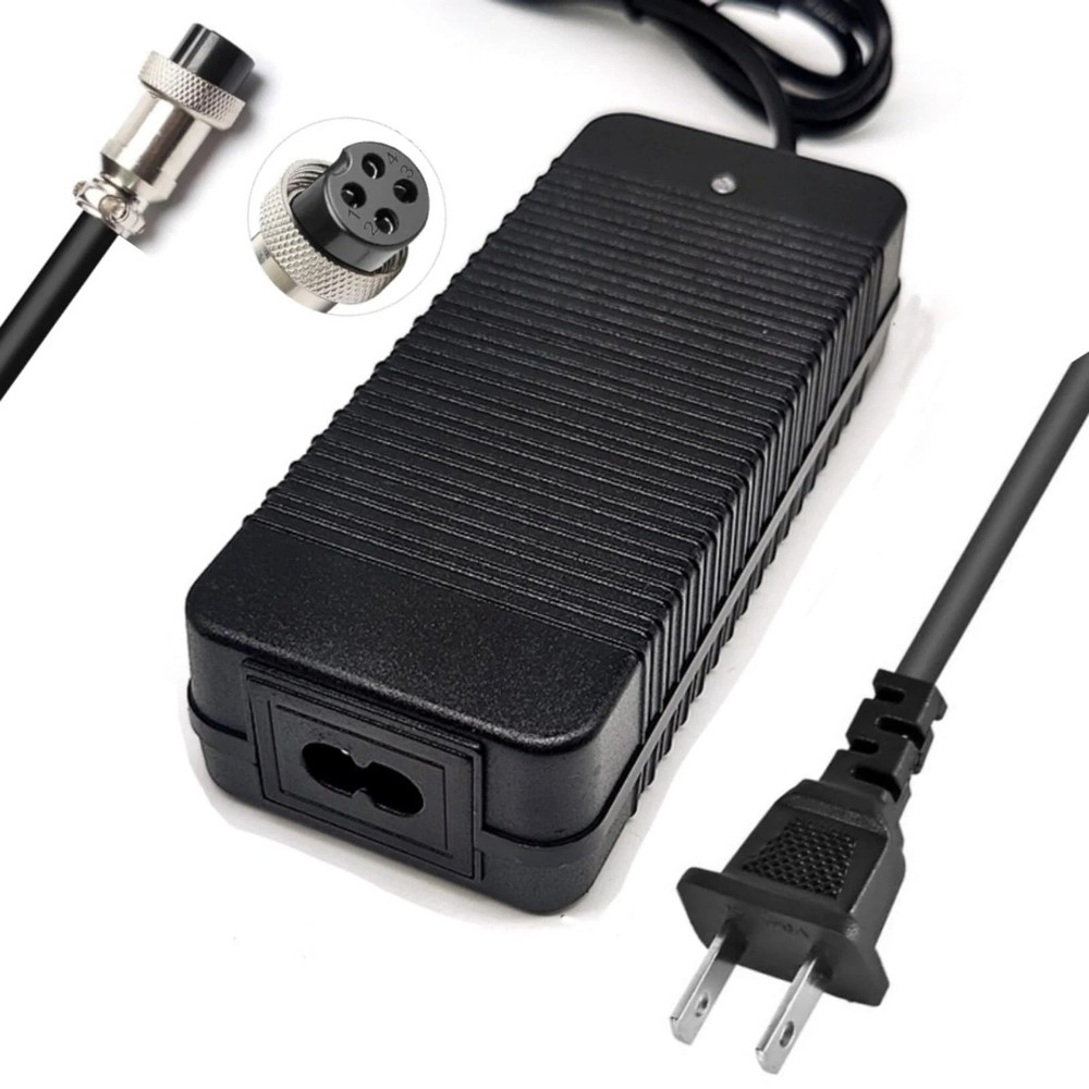 63V 4 Prong Charger for Segway Ninebot S/S-MAX, Mini Pro/MiniPro, GoKart/Go K…