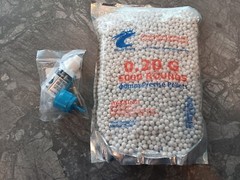 Ocean Loong Competition Grade BBs 5000 Rounds 0.20 G- White w/ Oil